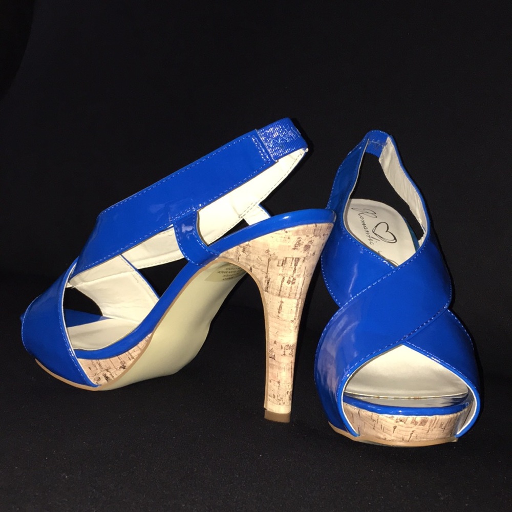 🚨FINAL PRICE🚨 Electric Blue Slingbacks